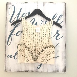 LaRok crochet top size XS